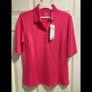 NVO Woman Pink Polo shirt in Size Small